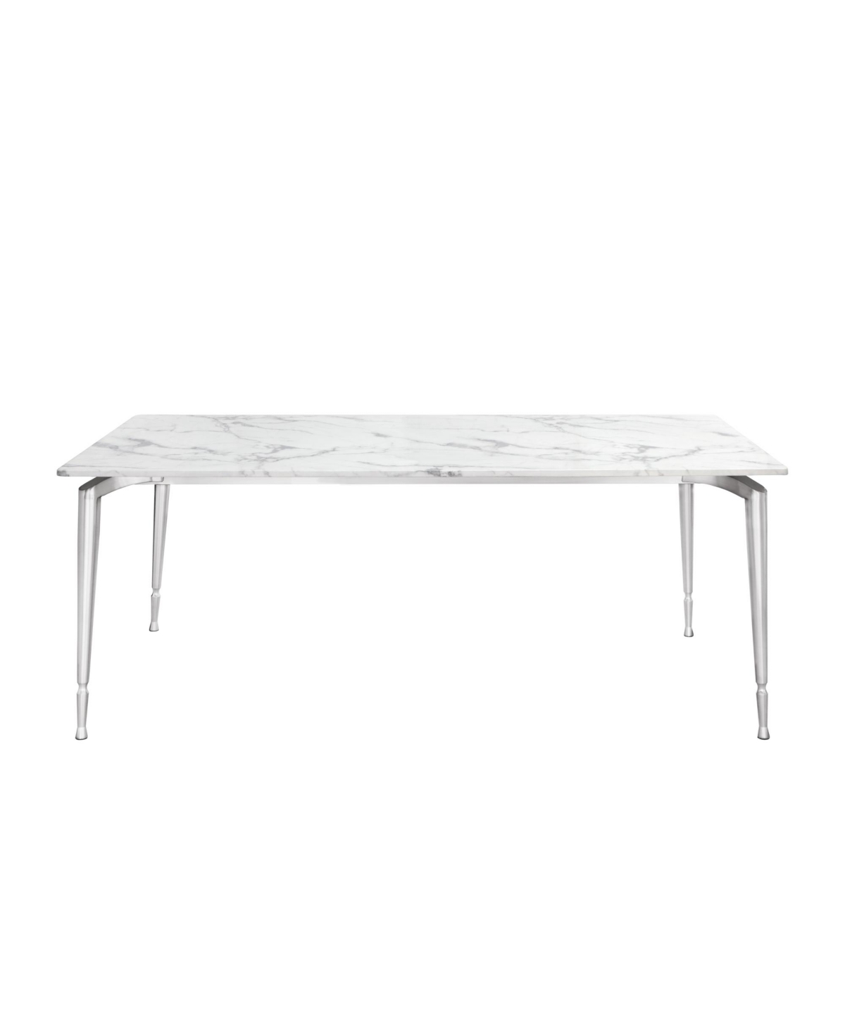 Nicole Miller Ira Dining Table -silver