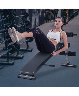Adjustable Arc-Shaped Decline Sit up Bench
