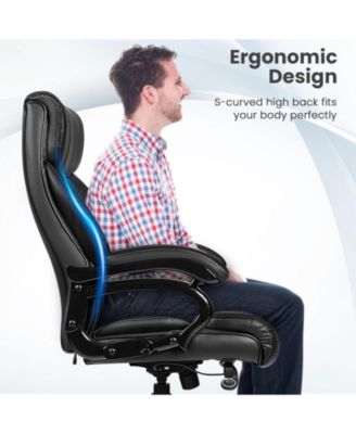 400lb PU Leather Massage Office Chair