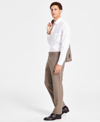 Men's Classic-Fit Wool Blend Suit Separates Pant 