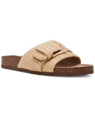 Madden Girl - Becca Buckled Footbed Slide Sandals