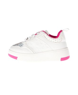 Toddler Girls Court Rhinestones Sneakers 