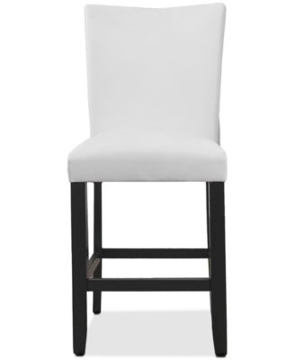 Kellet 2 Pc. Faux Leather Counter Height Chair Set, Created for Macy's