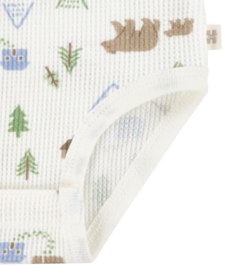 Baby Boys' Sherpa Jacket, Bodysuit and Pants 3-Piece Set