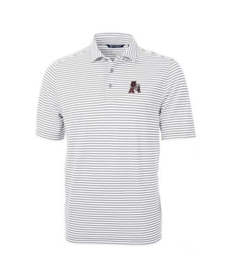 Men's Arkansas Razorbacks Throwback Logo Virtue Eco Pique Stripe Polo
