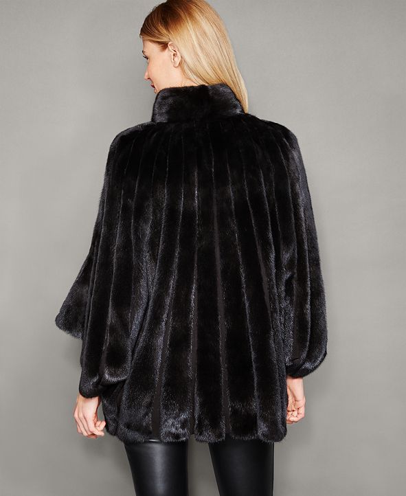 The Fur Vault Mink Fur Cape & Reviews The Fur Vault Women Macy's