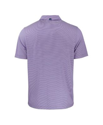 Men's Clemson Tigers Forge Eco Double Stripe Stretch Polo