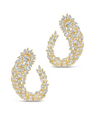 Gwen Cubic Zirconia Statement Drop Earrings
