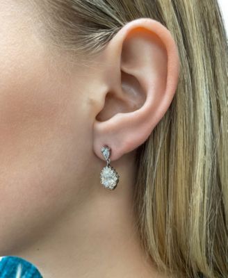 Sienna Cubic Zirconia Statement Stud Earrings