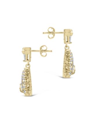 Sienna Cubic Zirconia Statement Stud Earrings