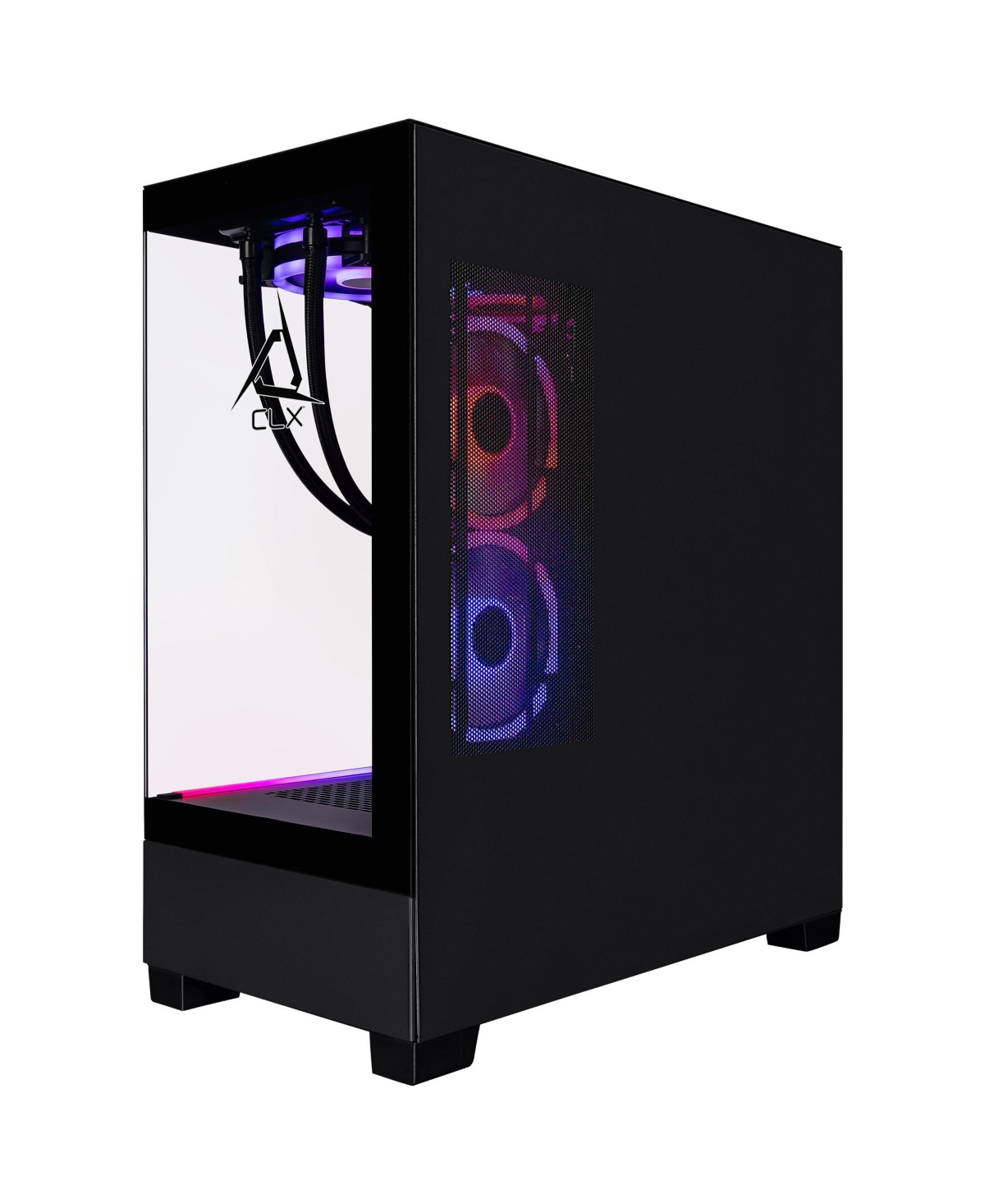 Clx Set Gaming Desktop - Liquid Cooled Amd Ryzen 7 9700X 3.8GHz 8-Core Processor, 32GB DDR5 Memory, GeForce Rtx 4070 Super 12GB GDDR6X Graphics, 1TB