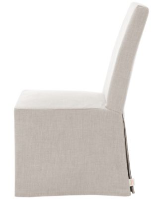 39" 2-Pc. Wood Mindy Sunbrella Slipcover Dining Chair