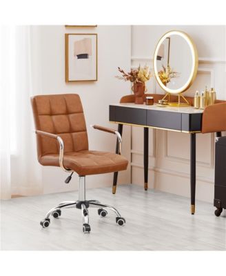 1 Pc Mesh Upholstered 360° Swivel Modern Ergonomic Computer Chair – Office Chair