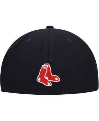 Men's Navy Boston Red Sox Shadow Logo 59FIFTY Fitted Hat