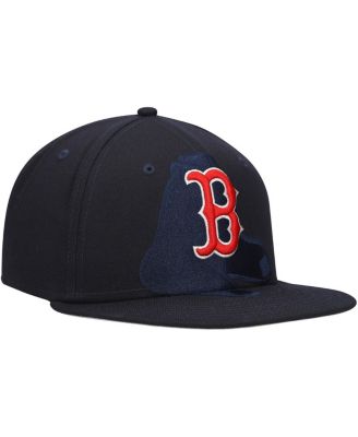 Men's Navy Boston Red Sox Shadow Logo 59FIFTY Fitted Hat