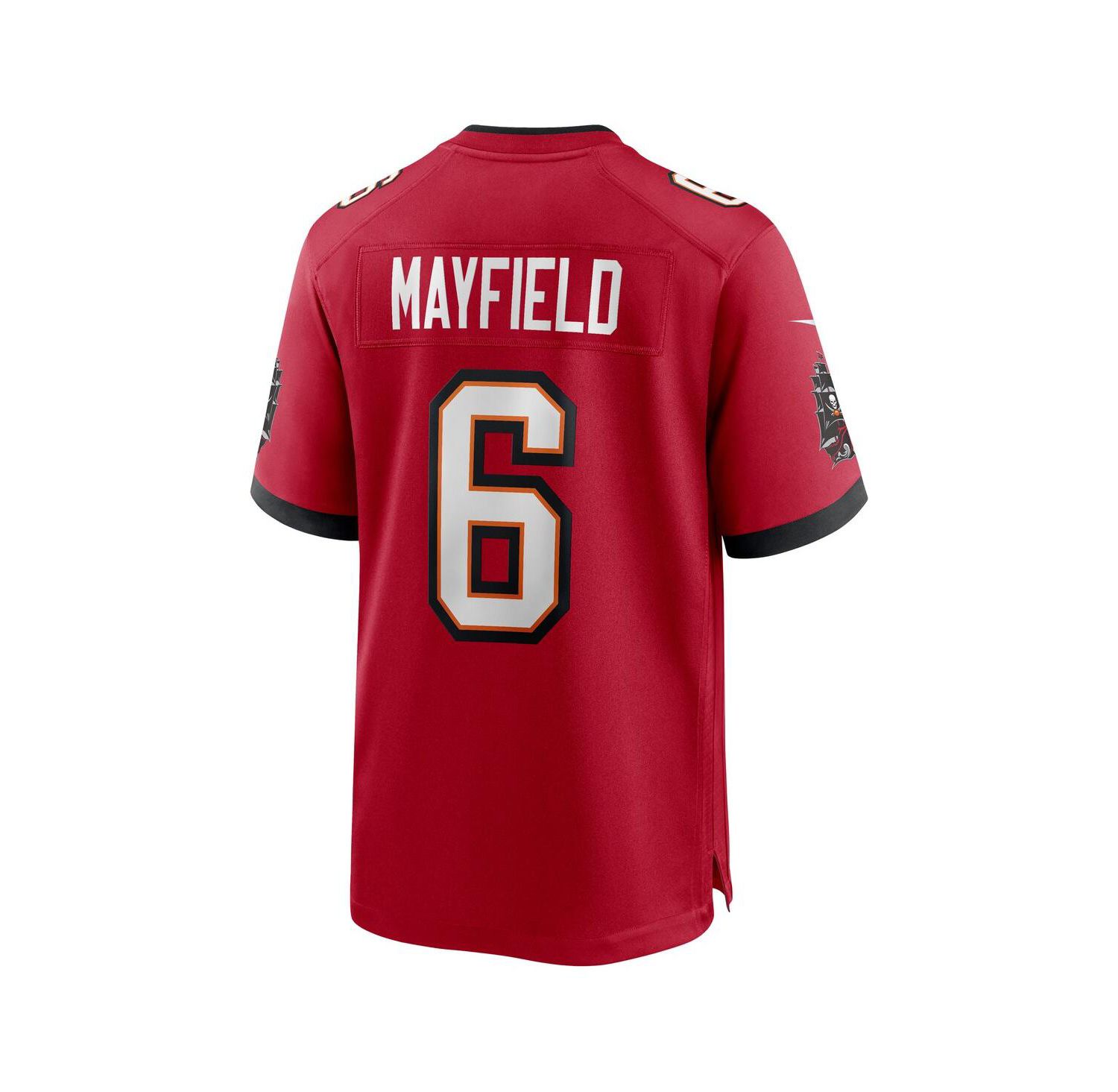 Men's Baker Mayfield Red Tampa Bay Buccaneers Team Game Jersey