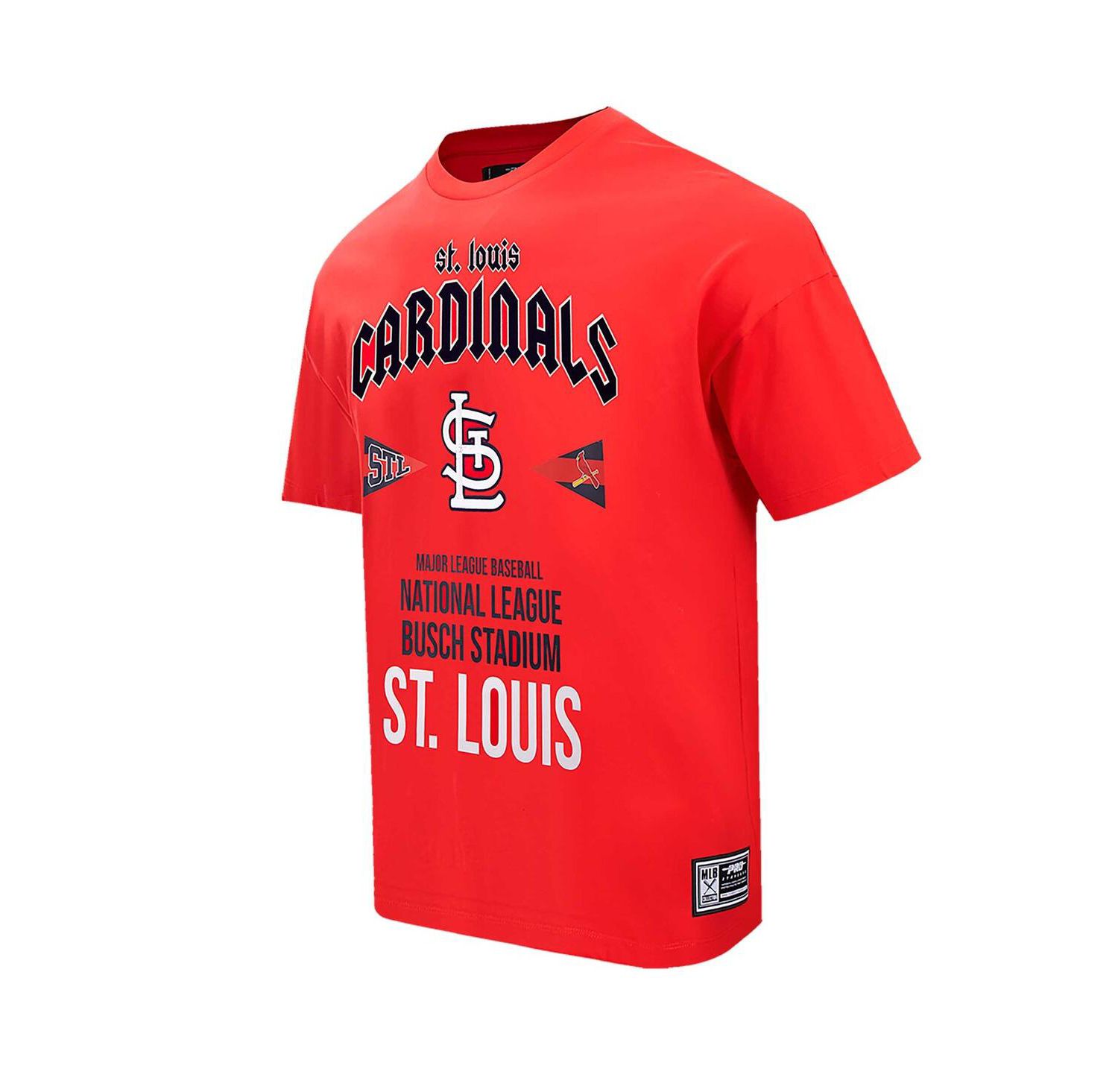 Men's Red St. Louis Cardinals Oversized City Tour T-Shirt