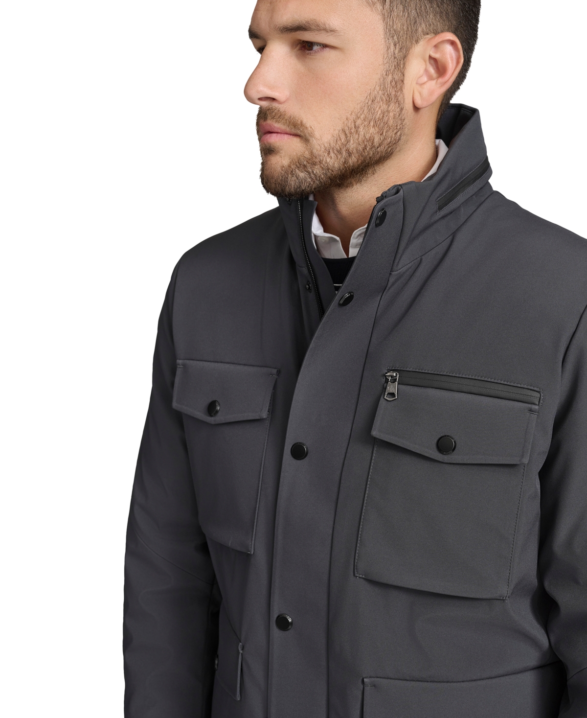 Calvin Klein Men's Technical Field Jacket