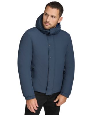 Men's Ripstop Hooded Puffer Jacket