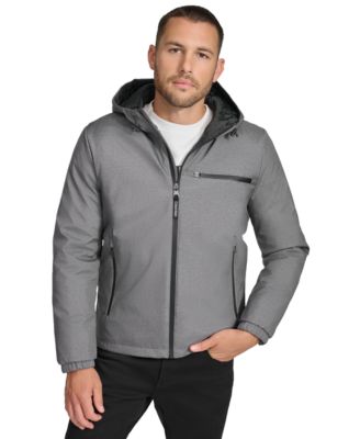 Men's Infinite Stretch Water-Resistant Hooded Jacket