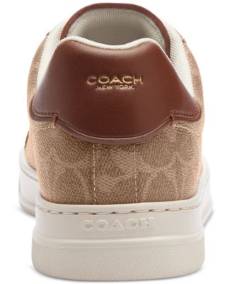 High Line Update Signature Canvas Lace-Up Sneakers