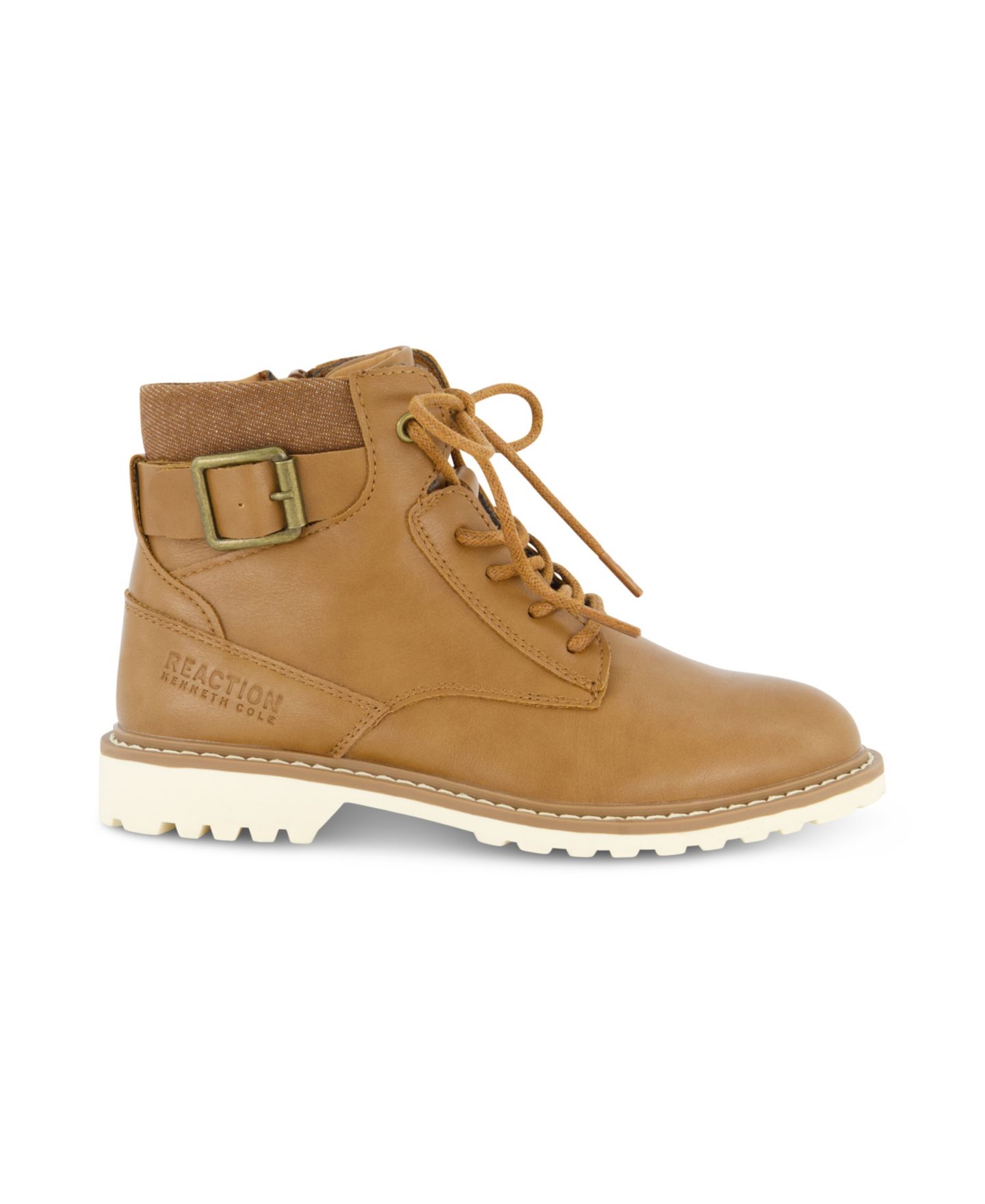 Ботинки Kenneth Cole New York Pace Zamir Moto Boots для мальчиков, цвет: Коньячный — фото 4