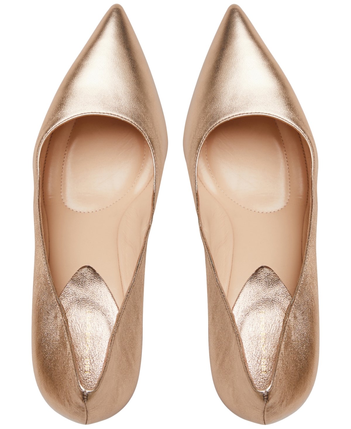 Bruno Magli Tara Pointed Toe Pump In Gold