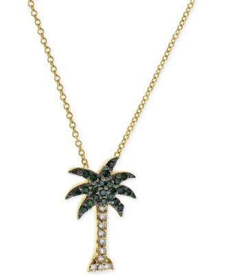 effy palm tree necklace