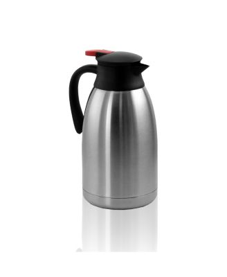2 Quart Stainless Steel Thermal Beverage Carafe for Coffee and Tea