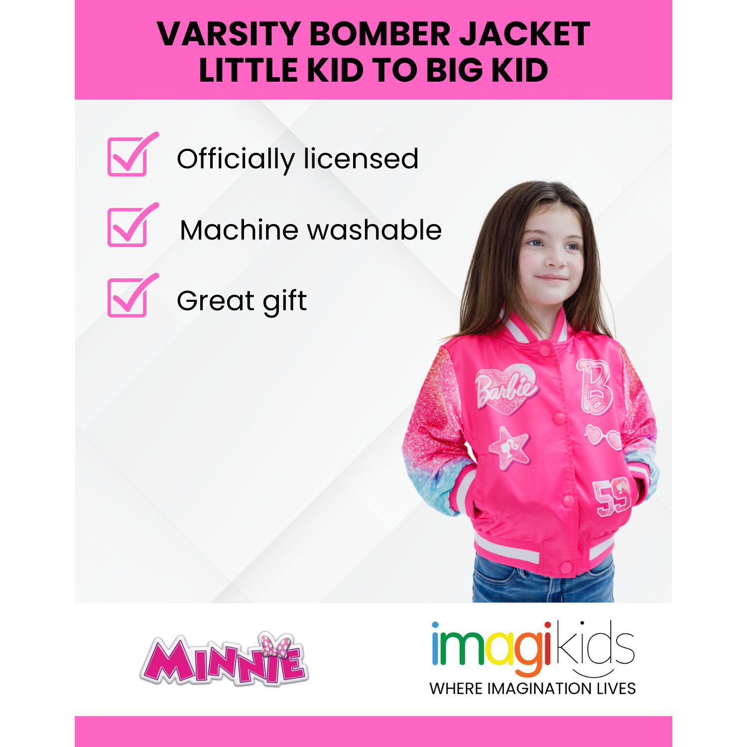 Girls Varsity Bomber Jacket