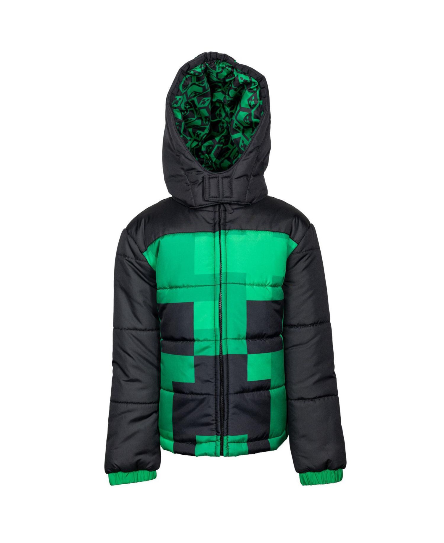 Boys Zip Up Winter Coat Puffer Jacket