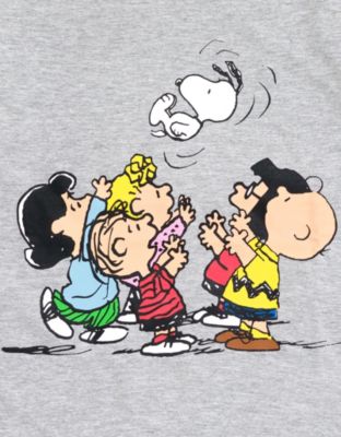 Boys Woodstock Snoopy Charlie Brown 3 Pack T-Shirts