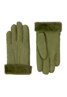 Women`s Hand-sewn Premium Lamb Fur Gloves "ILVY"