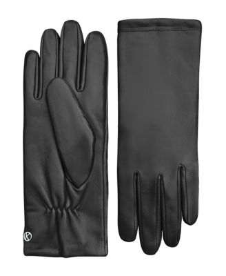 Women`s extra long Premium Lamb Leather Touchscreen Gloves "KEIRA"