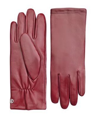 Women`s extra long Premium Lamb Leather Touchscreen Gloves "KEIRA"