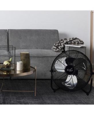 12 Inch High Velocity All Metal Tilting 3 Speed Floor Fan