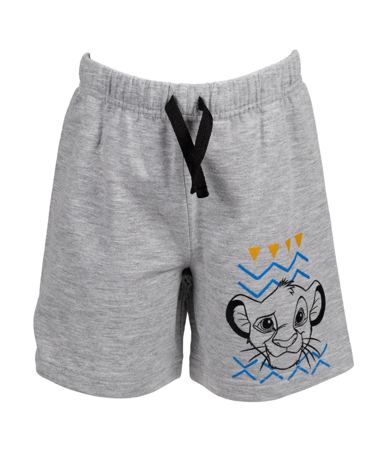 Disney Boys Lion King Toy Story Mickey Mouse Cars T-Shirt Tank Top and French Terry Shorts 3 Piece Outfit Set to