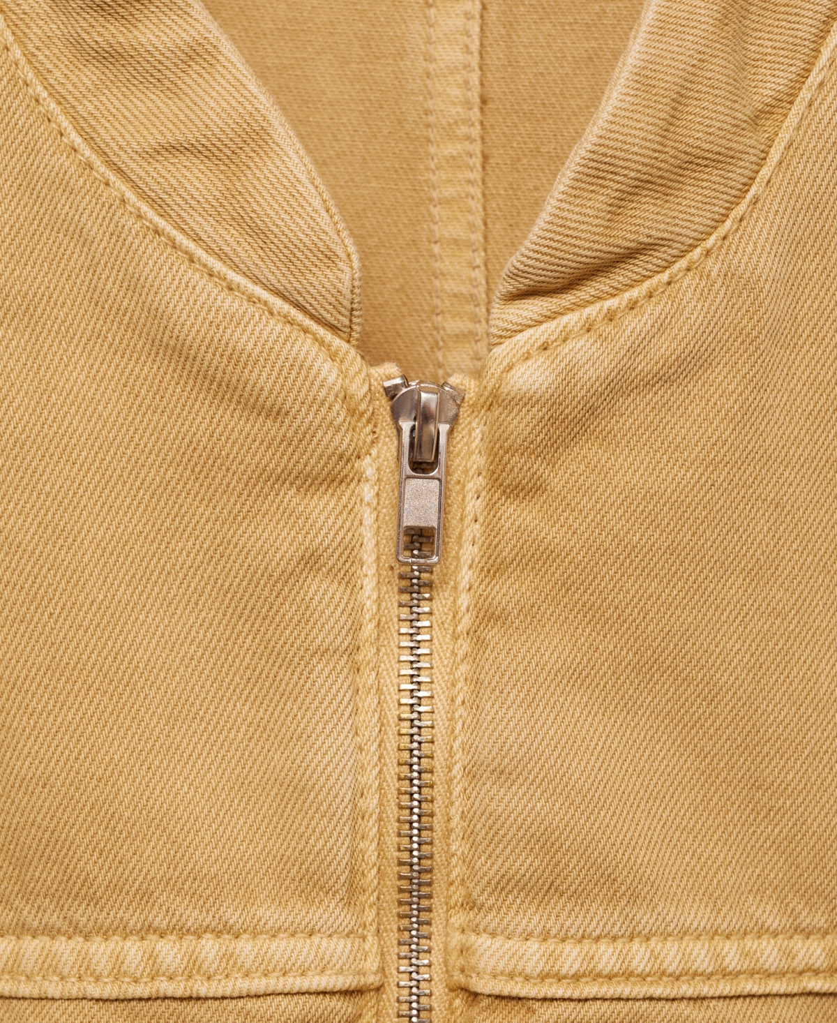 Mango Women's Denim Bomber Jacket