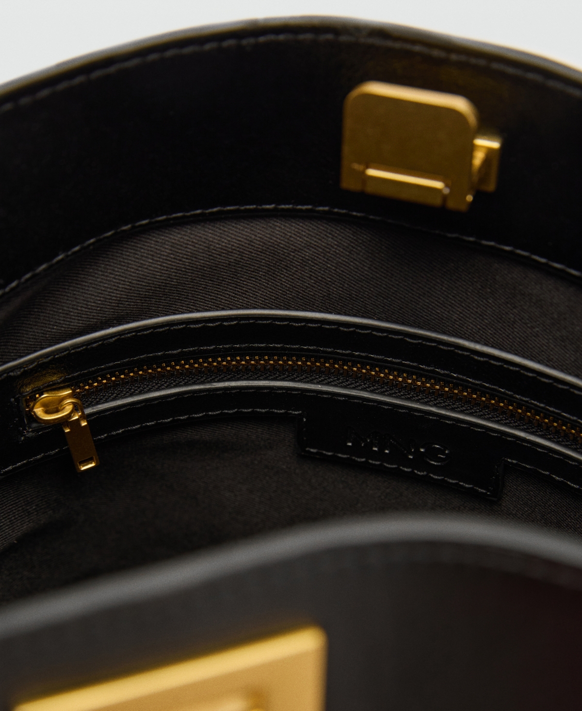 Mango Women's Padlock Detail Shopper Bag