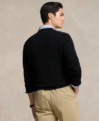 Polo Ralph Lauren Men's Cotton Crewneck Sweater - Macy's