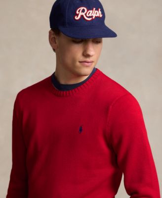 Men's Cotton Crewneck Sweater