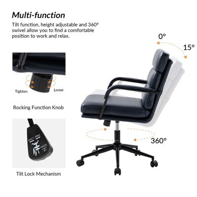 Comtemperary Joseph Task Chair with Arms