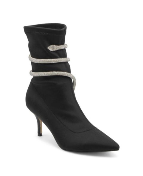 Женские ботинки Charles by Charles David Ajay Glam Dress Heel Bootie, цвет: Чёрный