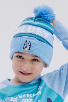 Little Boys Fleece Sweatshirt and Cotton Gauze Hat