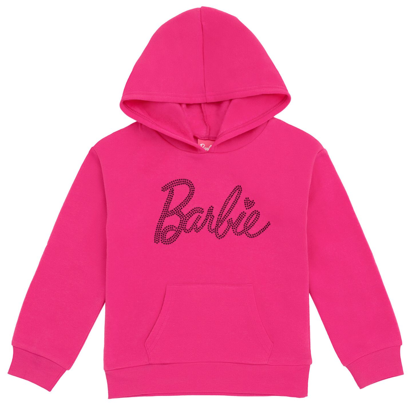 Худи Barbie Fleece Pullover для девочек, цвет: Розовый — фото 1