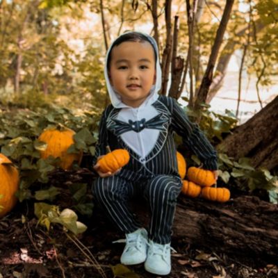 Toddler Boys Disney Jack Skellington Zip Up Coverall Newborn to