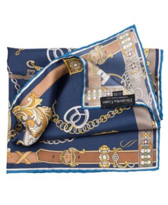 Men's Like Clockwork - Silk Pocket Square for Men