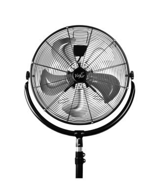 20 Inch Industrial 3 Speed Heavy Duty Powerful and Quiet Metal High Velocity 360 Degree Tilting Pedestal Drum Fan
