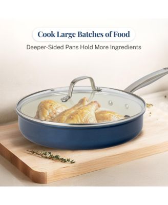 Pro Natural Collection 13-Piece Ceramic Coating Nonstick Cookware Set