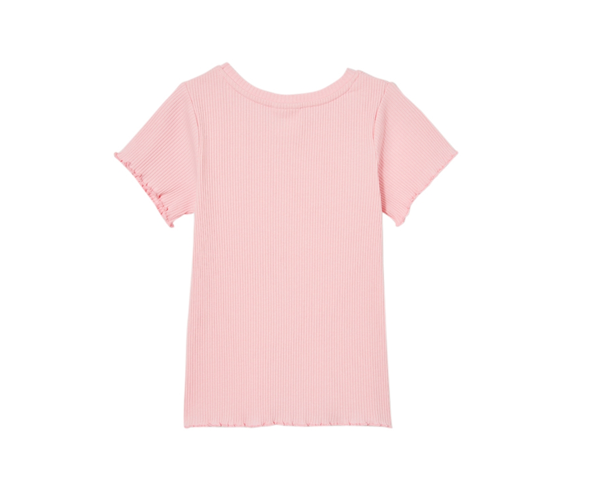 Cotton On Little Girls Raya Rib Tee